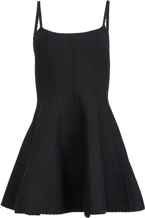 FLEUR DU MAL Flared corset dress