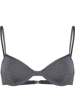 Totême Mélange-effect bikini top