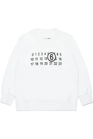 Maison Margiela Numbers-print cotton sweatshirt