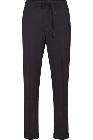 BILLIONAIRE Wool track pants
