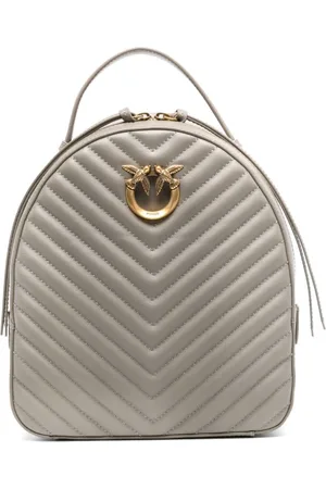 Pinko Love leather backpack