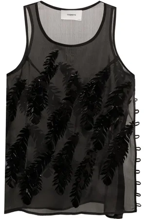COPERNI Appliqué-detail top