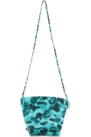 SAINT MXXXXXX X BAPE camouflage-print bucket bag