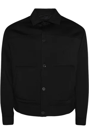 Neil Barrett Mélange jersey shirt jacket