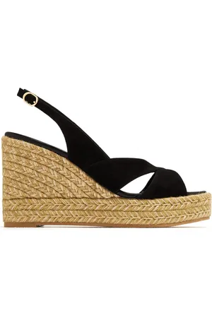 Stuart Weitzman Mirela 80mm wedge espadrilles