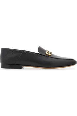 Salvatore Ferragamo Gancini-charm leather loafers