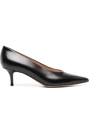 Gianvito Rossi 55mm Robbie leather pumps