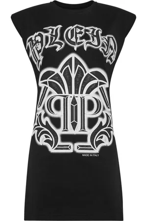 Philipp Plein Gothic Plein tank dress