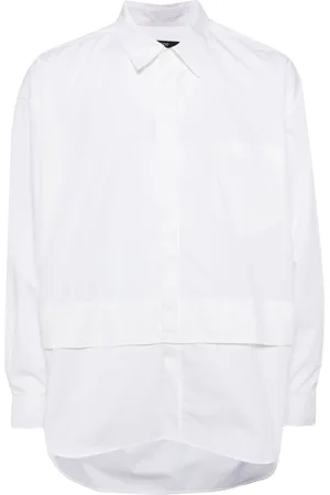 SONGZIO Panelled cotton shirt