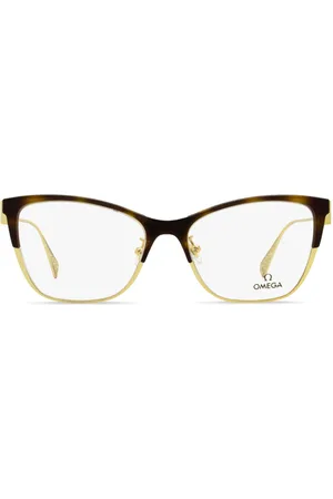 Omega Butterfly-frame glasses