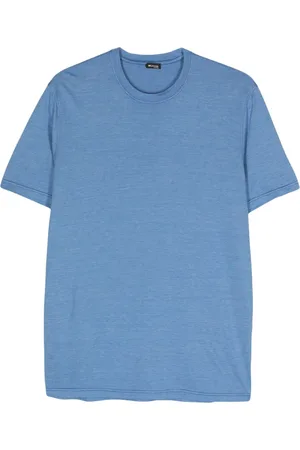 Kiton Crew-neck mélange T-shirt