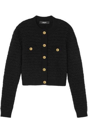 VERSACE Tweed bouclé jacket