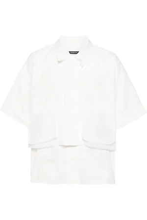 SONGZIO Layered cotton shirt
