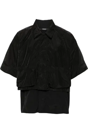 SONGZIO Layered cotton shirt
