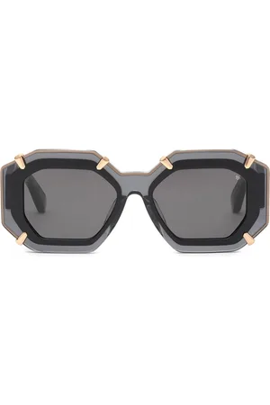 Philipp Plein Supreme geometric-frame sunglasses