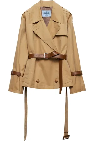 Prada Belted trench jacket