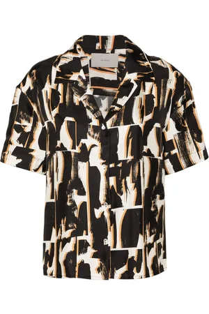ASCENO Prague abstract-print shirt