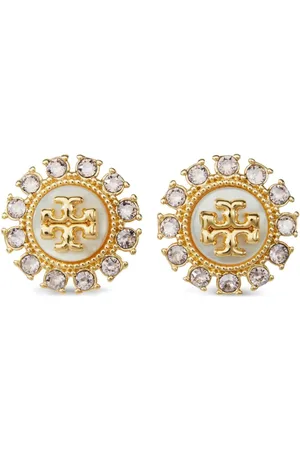 Tory Burch Kira crystal-embellishment stud earrings