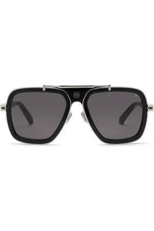 Philipp Plein Plein Icon oversize-frame sunglasses