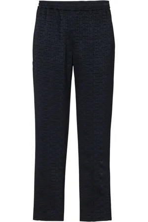 Balmain PB Labyrinth jacquard trousers