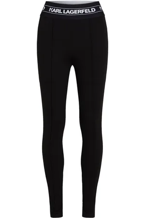 Karl Lagerfeld Logo-tape leggings