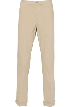 Dondup Gabardine tapered chino trousers