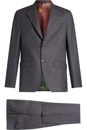 Etro Wool two-piece single-breasted suit