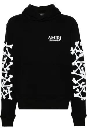 AMIRI Bones Stacked lyocell hoodie