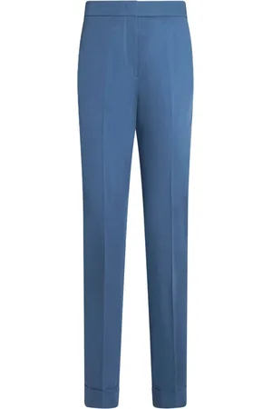 Etro Stretch-cotton cropped trousers