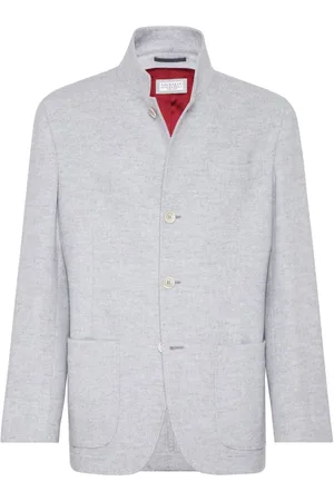 Brunello Cucinelli Cashmere single-breasted coat