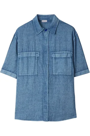 Burberry Short-sleeve linen shirt