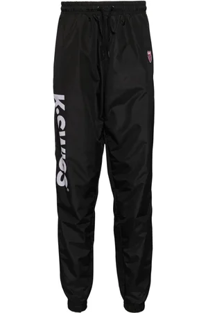 K-Swiss Logo print track pants