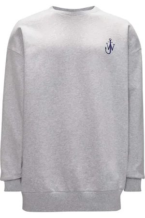 J.W.Anderson Anchor-logo organic cotton sweatshirt