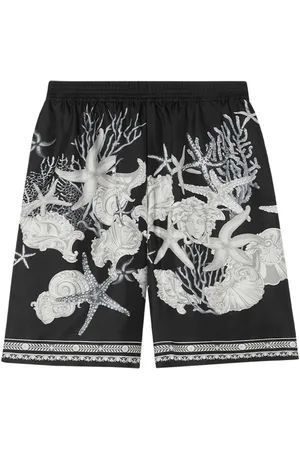 VERSACE Barocco Sea silk shorts