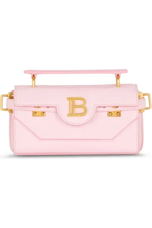 Balmain B-Buzz 19 leather tote bag