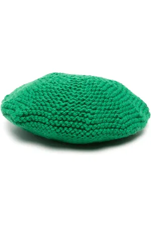 Maison Margiela Chunky-knit beret hat