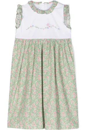 SIOLA Floral-print sleeveless dress