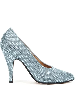 Maison Margiela Tabi 110mm rhinestone-embellished pumps