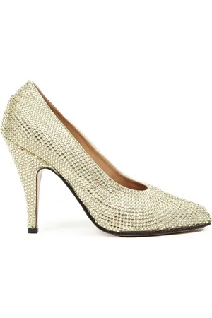 Maison Margiela Tabi 110mm rhinestone-embellished pumps