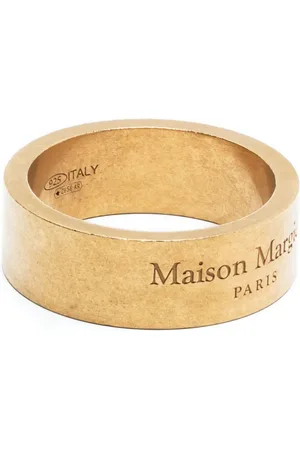 Maison Margiela Logo-engraved band ring