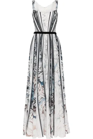 Saiid Kobeisy Graphic-print gown
