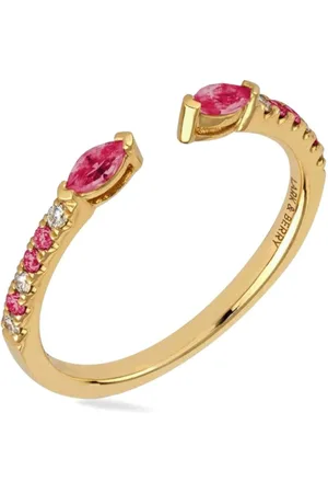 Lark & Berry 14kt yellow Veto ruby stackable ring