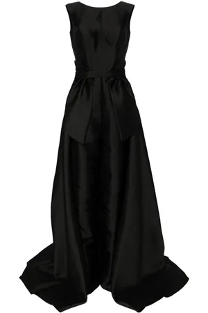 Saiid Kobeisy Mikado classic jumpsuit with detachable overskirt