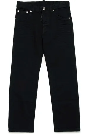 Dsquared2 3D-detail straight-leg jeans