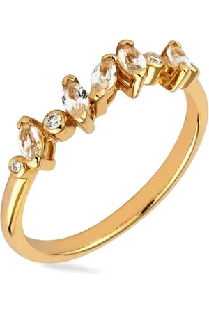 Lark & Berry 14kt yellow Veto sapphire and diamond ring