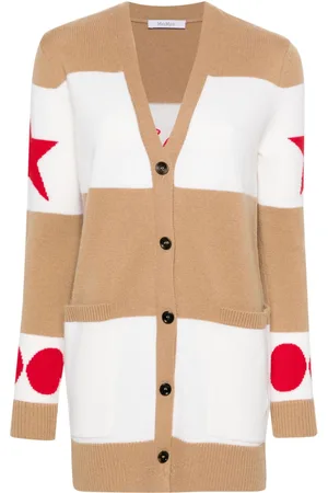 Max Mara Valido 1951-motif striped cardigan