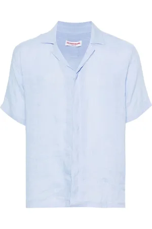 Orlebar Brown Linen short-sleeved shirt