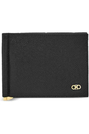 Salvatore Ferragamo Gancini-plaque leather wallet