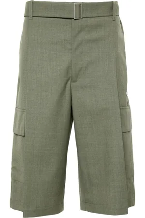 Etudes Envol belted tailored shorts