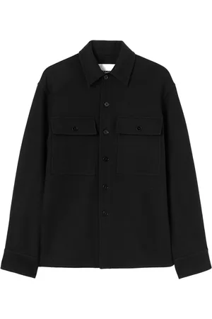 Jil Sander Long-sleeve wool flannel overshirt